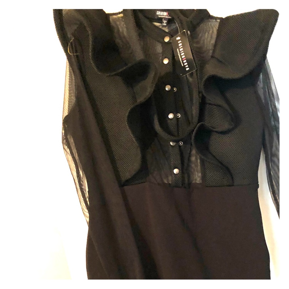 Black party dress